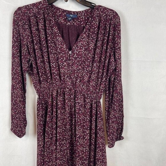 Gap Women 3/4 Sleeve Pullover V neck Dress Size XS - Picture 5 of 6